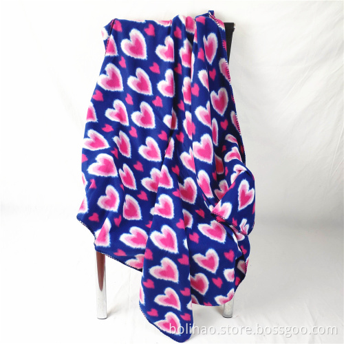 Best Quality Customized Size and Logos Blanket Fleece Blanket Fleece Stock